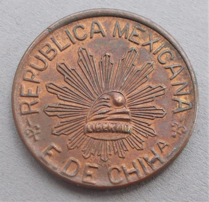 1915-Chihuahua-5-Centavos